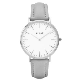 ΡΟΛΟΙ CLUSE  CL18215 CLUSE La Boheme Grey Leather Strap