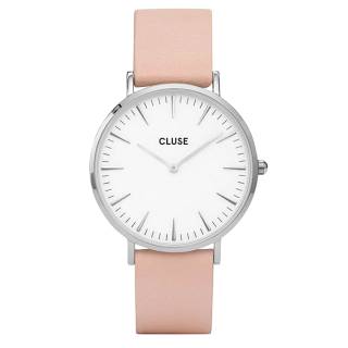 ΡΟΛΟΙ CLUSE  CL18231CLUSE La Boheme Pink Leather Strap