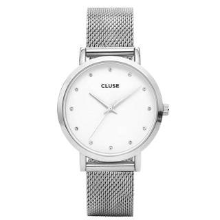 ΡΟΛΟΙ CLUSE  CL18301 CLUSE Pavane Crystals Silver Stainless Steel Bracelet