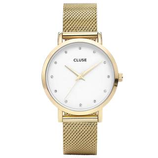 ΡΟΛΟΙ CLUSE  CL18302 CLUSE Pavane Crystals Gold Stainless Steel Bracelet