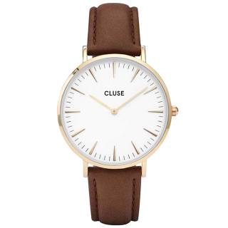 ΡΟΛΟΙ CLUSE  CL18408 CLUSE La Boheme Brown Leather Strap