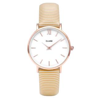 ΡΟΛΟΙ CLUSE CL30032 CLUSE Minuit Two Tone Leather Strap