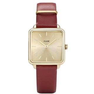 ΡΟΛΟΙ CLUSE CL60009 CLUSE La Garconne Red Leather Strap