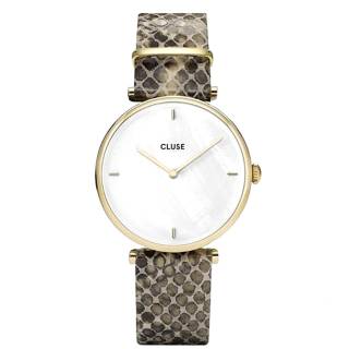 ΡΟΛΟΙ CLUSE CL61008 CLUSE Triomphe Animal print Leather Strap