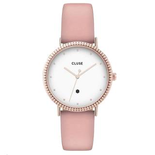 ΡΟΛΟΙ CLUSE CL63002 CLUSE Le Couronnement Pink Leather Strap