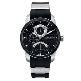 ΡΟΛΟΙ CERRUTI  CRA21608 CERRUTI Tesero Two Tone Silicone Strap