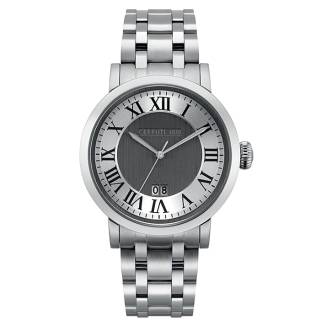 ΡΟΛΟΙ CERRUTI  CRA22307 CERRUTI Pinzolo Silver Stainless Steel Bracelet