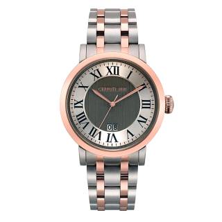 ΡΟΛΟΙ CERRUTI  CRA22309 CERRUTI Pinzolo Two Tone Stainless Steel Bracelet