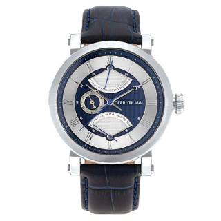 ΡΟΛΟΙ CERRUTI  CRA24604 CERRUTI Cavalese Blue Stainless Steel Bracelet