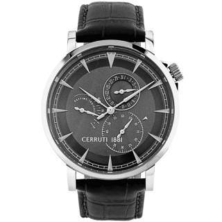 ΡΟΛΟΙ CERROUTI CRA24905 CERRUTI Caiano Black Leather Stra