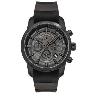 ΡΟΛΟΙ CERROUTI CRA30201 CERRUTI Tesero Black Rubber Chronograph