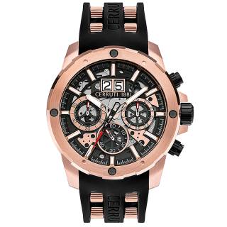 ΡΟΛΟΙ CERROUTI CRA30401 CERRUTI Scopeti Two Tone Stainless Steel Chronograph