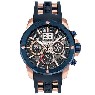 ΡΟΛΟΙ CERROUTI CRA30403 CERRUTI Scopeti Two Tone Stainless Steel Chronograph