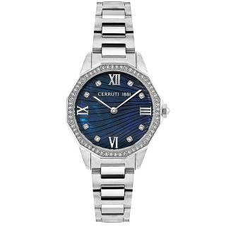 ΡΟΛΟΙ CERROUTI CRM29601 CERRUTI Jesina Crystals Stainless Steel Bracelet