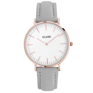 ΡΟΛΟΙ CLUSE CW0101201007 CLUSE La Boheme Grey Leather Strap