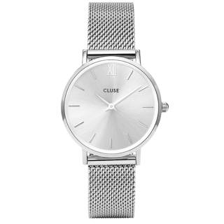 ΡΟΛΟΙ CLUSE CW0101203011 CLUSE Minuit Silver Stainless Steel Bracelet