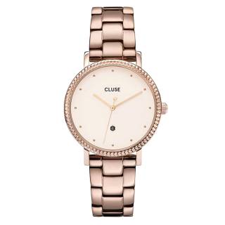 ΡΟΛΟΙ CLUSE CW0101209009 CLUSE Le Couronnement Crystals Rose Gold Stainless Steel Bracelet