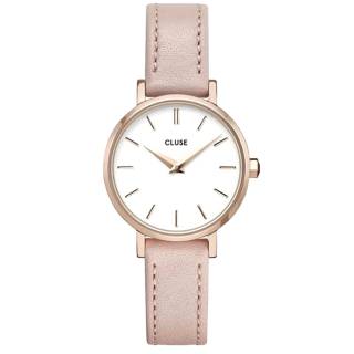 ΡΟΛΟΙ CLUSE CW0101211005 CLUSE Boho Chic Petite Pink Leather Strap