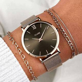 ΡΟΛΟΙ CLUSE CW10207 CLUSE Minuit Rose Gold Stainless Steel Bracelet