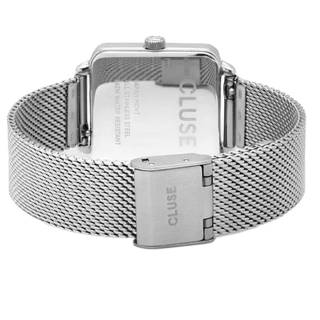 ΡΟΛΟΙ CLUSE CW10307 CLUSE La Tetragone Silver Stainless Steel Bracelet