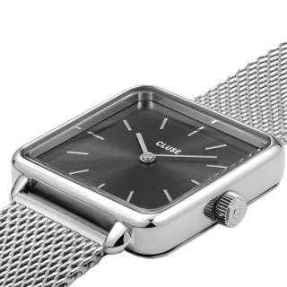 ΡΟΛΟΙ CLUSE CW10307 CLUSE La Tetragone Silver Stainless Steel Bracelet