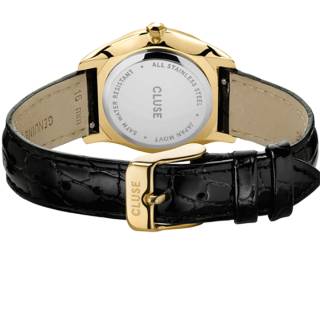 ΡΟΛΟΙ CLUSE CW11209 CLUSE Feroce Petite Black Leather Strap