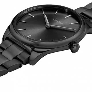 ΡΟΛΟΙ CLUSE CW11214 CLUSE Feroce Petite Black Stainless Steel Bracelet