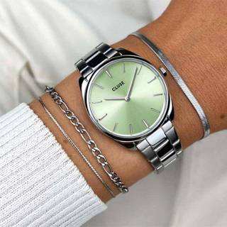 ΡΟΛΟΙ CLUSE CW11215 CLUSE Feroce Petite Silver Stainless Steel Bracelet