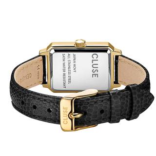 ΡΟΛΟΙ CLUSE CW11504 CLUSE Fluette  Black Leather Strap