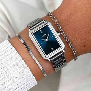 ΡΟΛΟΙ CLUSE CW11506 CLUSE Fluette Silver Stainless Steel Bracelet