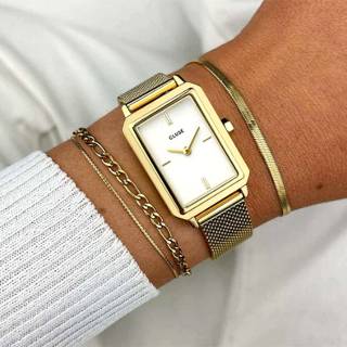 ΡΟΛΟΙ CLUSE CW11508 CLUSE Fluette Gold Stainless Steel Bracelet