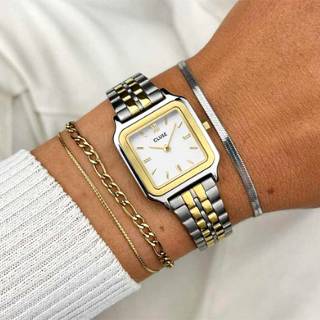 ΡΟΛΟΙ CLUSE CW11801 CLUSE Gracieuse Petite Two Tone Stainless Steel Bracelet