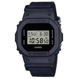 ΡΟΛΟΙ CASIO DW-5600BCE-1ER G-SHOCK Chronograph Black Fabric Strap