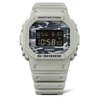 ΡΟΛΟΙ CASIO  DW-5600CA-8ER CASIO G-Shock Camo Utility Series Grey Rubber