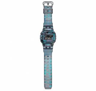 ΡΟΛΟΙ CASIO DW-5600NN-1ER CASIO G-SHOCK Chronograph Multicolor Rubber Strap