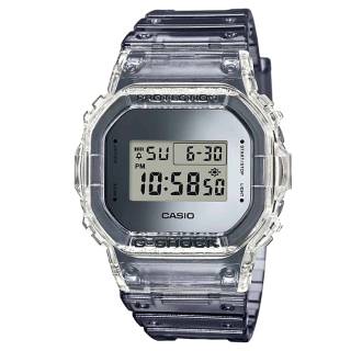 ΡΟΛΟΙ CASIO  DW-5600SK-1ER CASIO G-SHOCK Chronograph Grey Rubber Strap