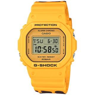 ΡΟΛΟΙ CASIO DW-5600SLC-9ER CASIO G-SHOCK Chronograph Summer Lover Honey Series Two Tone Rubber Strap