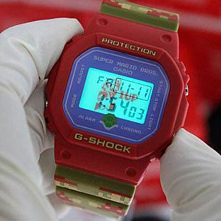 ΡΟΛΟΙ CASIO  DW-5600SMB-4ER CASIO G-Shock Super Mario Bros Limited Edition Multicolor Rubber Strap