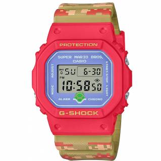 ΡΟΛΟΙ CASIO  DW-5600SMB-4ER CASIO G-Shock Super Mario Bros Limited Edition Multicolor Rubber Strap