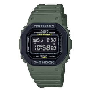 ΡΟΛΟΙ CASIO DW-5610SU-3ER CASIO G-Shock Chronograph  Khaki Rubber Strap