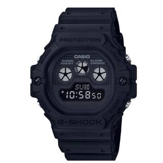 ΡΟΛΟΙ CASIO  DW-5900BB-1ER CASIO G-SHOCK Chronograph Black Rubber Strap