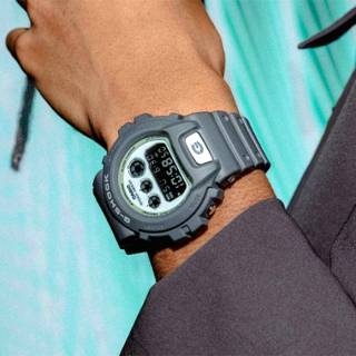 ΡΟΛΟΙ CASIO DW-6900HD-8ER G-SHOCK Chronograph Grey Plastic Strap