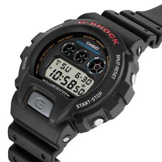 ΡΟΛΟΙ CASIO DW-6900U-1ER G-SHOCK Chronograph Black Rubber Strap