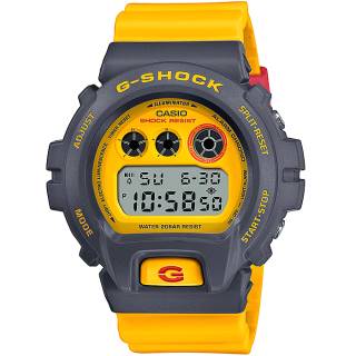 ΡΟΛΟΙ CASIO DW-6900Y-9ER   CASIO G-Shock Limited Edition '90s HERITAGE COLOR Yellow Rubber Strap