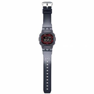 ΡΟΛΟΙ CASIO  DW-B5600G-1ER CASIO G-SHOCK Smartwatch Chronograph Grey Rubber Strap