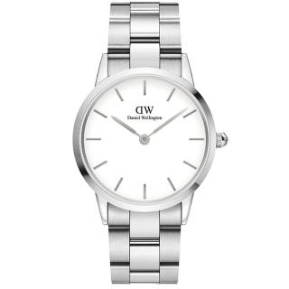 ΡΟΛΟΙ DANIEL WELLINGTON  DW00100203 DANIEL WELLINGTON Iconic Link Silver Stainless Steel Bracelet