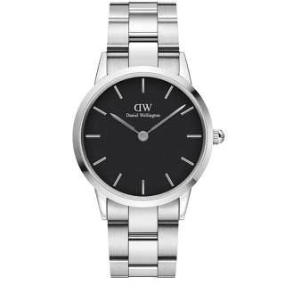 ΡΟΛΟΙ DANIEL WELLINGTON  DW00100204 DANIEL WELLINGTON Iconic Link Silver Stainless Steel Bracelet