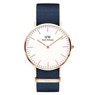 ΡΟΛΟΙ DANIEL WELLINGTON DW00100275 DANIEL WELLINGTON Bayswater Blue Fabric Strap 40mm