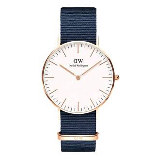 ΡΟΛΟΙ DANIEL WELLINGTON DW00100279 DANIEL WELLINGTON Bayswater Blue Fabric Strap 36mm