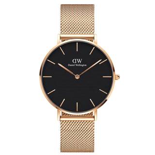 ΡΟΛΟΙ DANIEL WELLINGTON DW00100303 DANIEL WELLINGTON Classic Petite Melrose  Rose Gold Stainless Steel